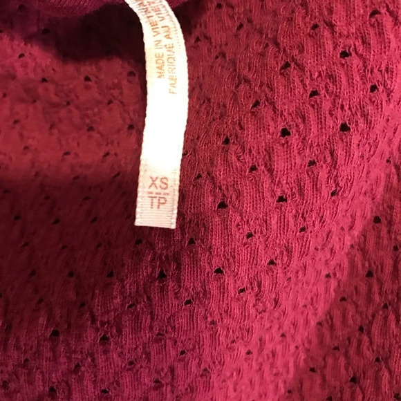 Free People Textured Mini Peplum Ruffle Dress - Picture 7 of 7